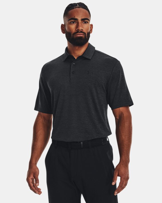 Men's UA Playoff 3.0 Polo in Black image number 0